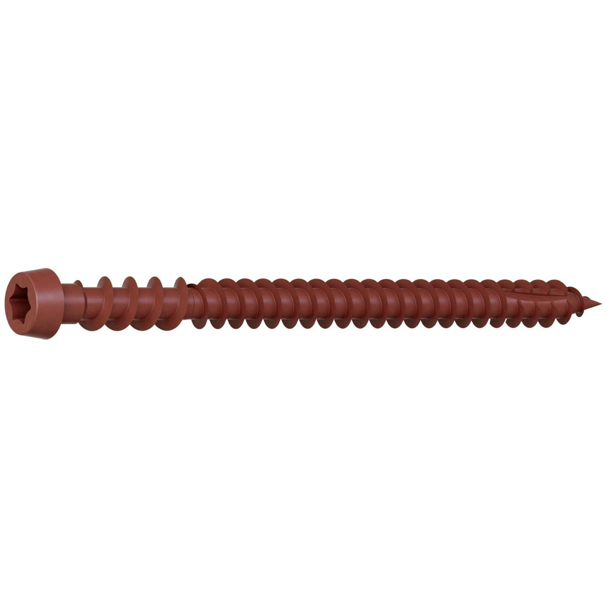 Simpson Strong-Tie DCU234SRD01 Deck-Drive DCU COMPOSITE Screw (Collated), #10 x 2-3/4-in. Quik Guard Red 01, 1000-Pack