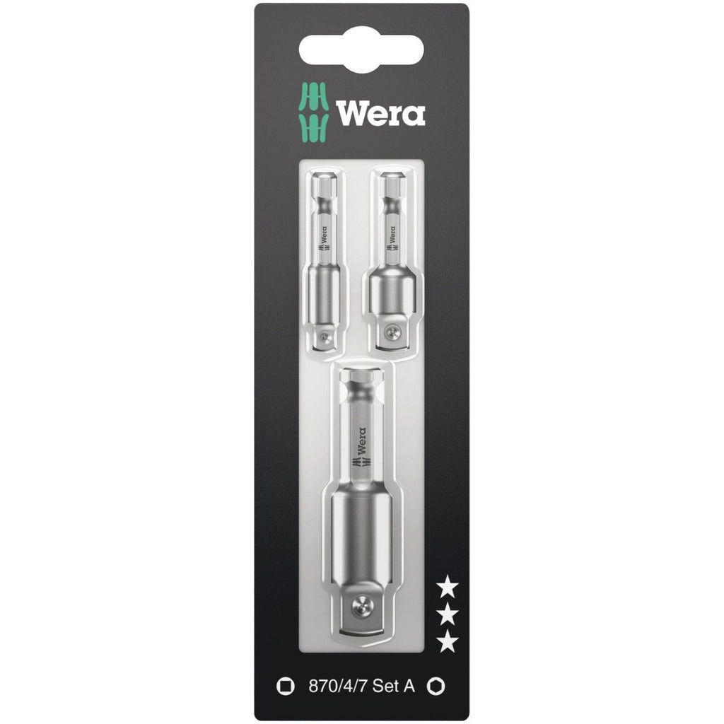 Wera 870/4/7 Set A SB, 3-Pieces