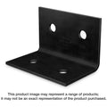 Simpson Strong-Tie HL35PC HLPC 3-1/4-in. x 5-in. Black Powder-Coated Ornamental Heavy Angle