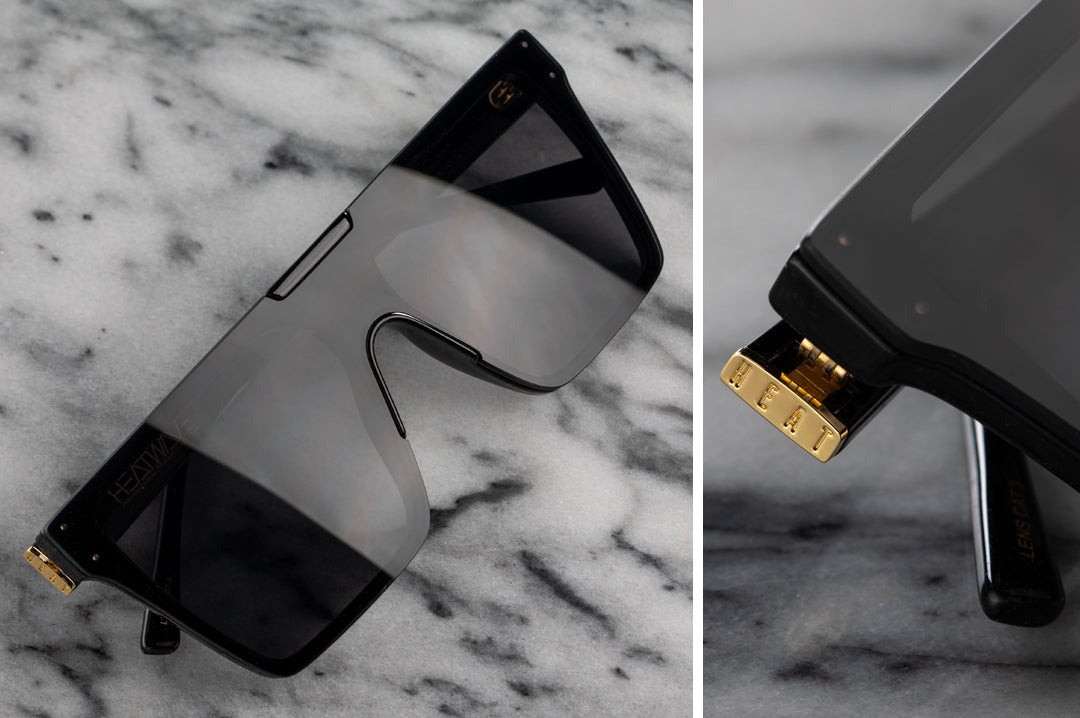 Heat Wave Clarity Black Sunglasses