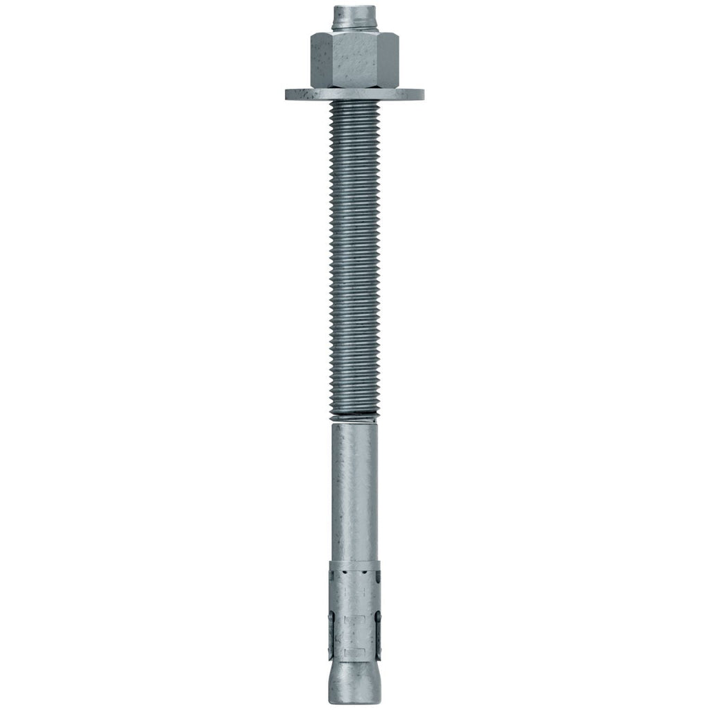 Simpson Strong-Tie STB2-75100MGF8 Strong-Bolt 2, 3/4-in. x 10-in. Mechanically Galvanized Wedge Anchor, Fully Assembled, 8-Pack