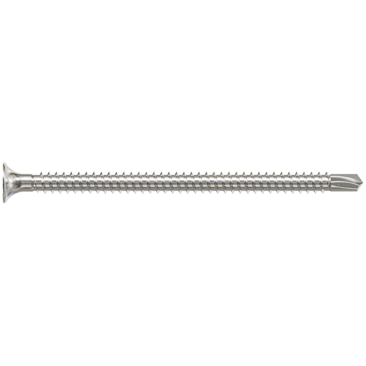 Simpson Strong-Tie F10T300BDB Self-Drilling Bugle-Head Screw, #10 x 3-in. #2 Square Drive, Type 410, 1500-Pack