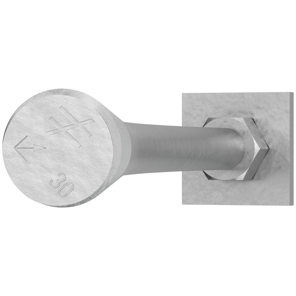 Simpson Strong-Tie SB1X30HDG SB 1-in. Dia. x 30-in. Hot-Dip Galvanized Anchor Bolt