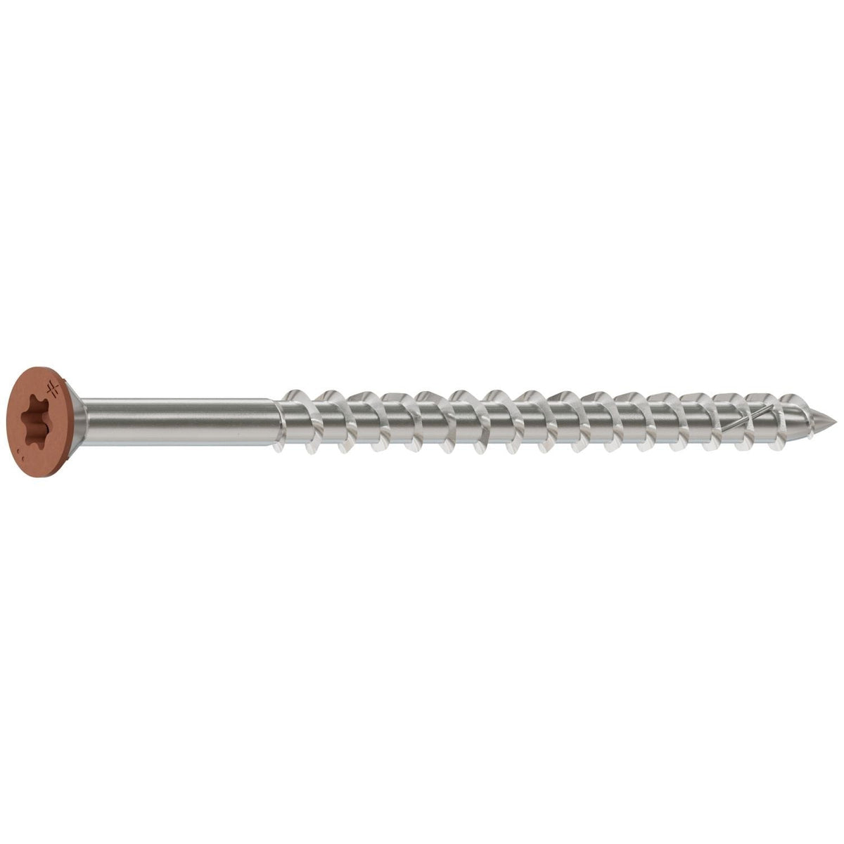 Simpson Strong-Tie S10300WCI Deck-Drive DWP WOOD SS Screw, #10 x 3-in. T25, Trim Head, Type 305, Tan 03, 1750-Pack
