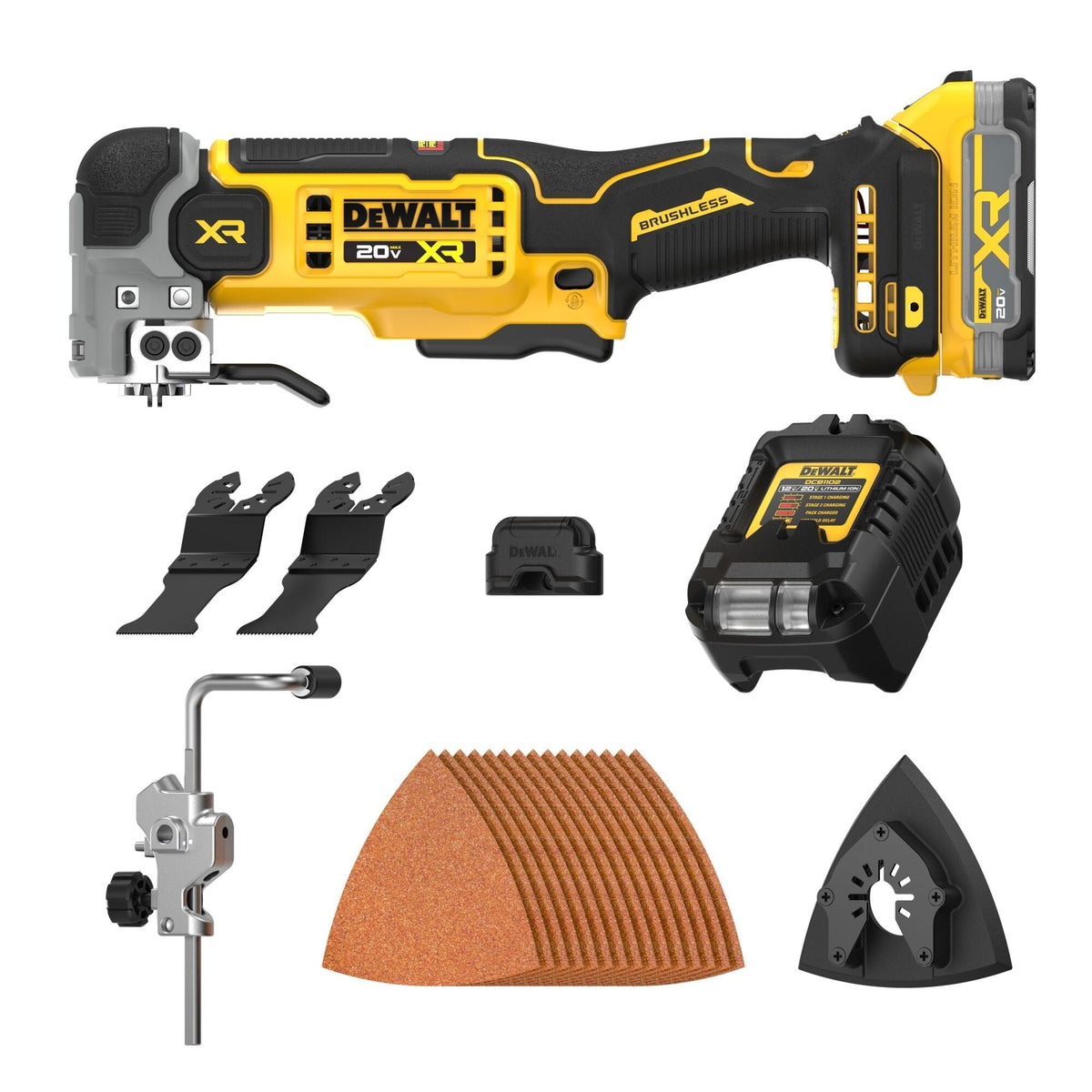 DEWALT 20V MAX* XR Oscillating Multi-Tool Powerstack 1.7Ah Kit (DCS359E1)