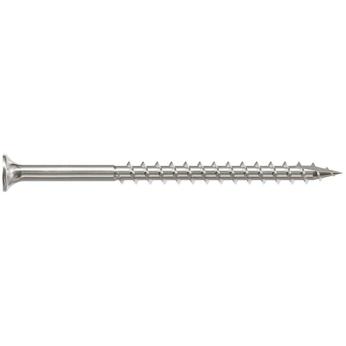 Simpson Strong-Tie T10300DT1 Bugle-Head Wood Screw, 6-Lobe Drive, #10 x 3-in. T25, Type 316, 1-lb.