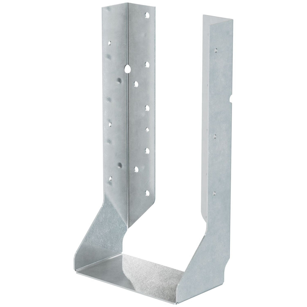 Simpson Strong-Tie HUCQ612SS-SDS HUCQ Stainless-Steel Heavy Face-Mount Concealed-Flange Joist Hanger for 6x12 w/ Screws