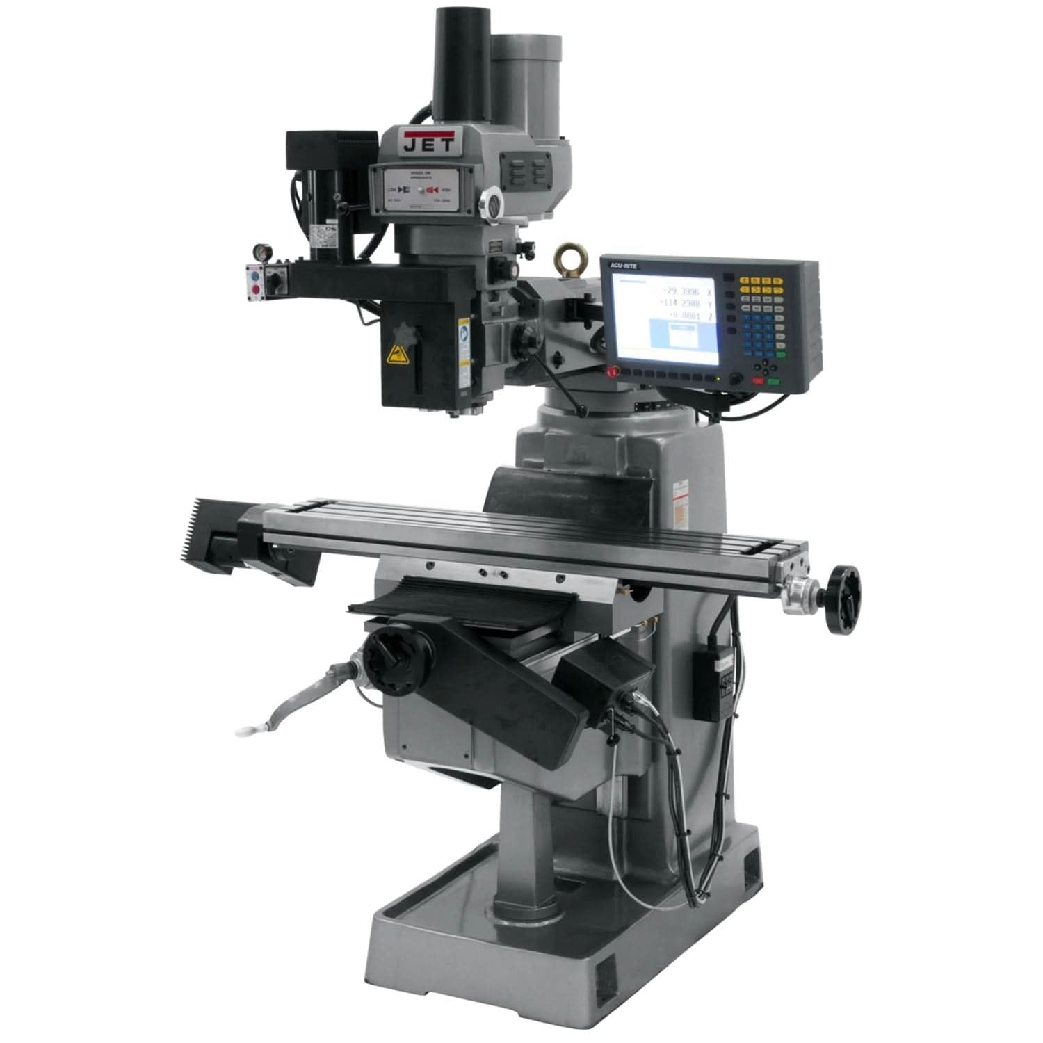 JET 690938 JTM-4VS Mill With 2-Axis Acu-Rite MilPwr G2 CNC Controller