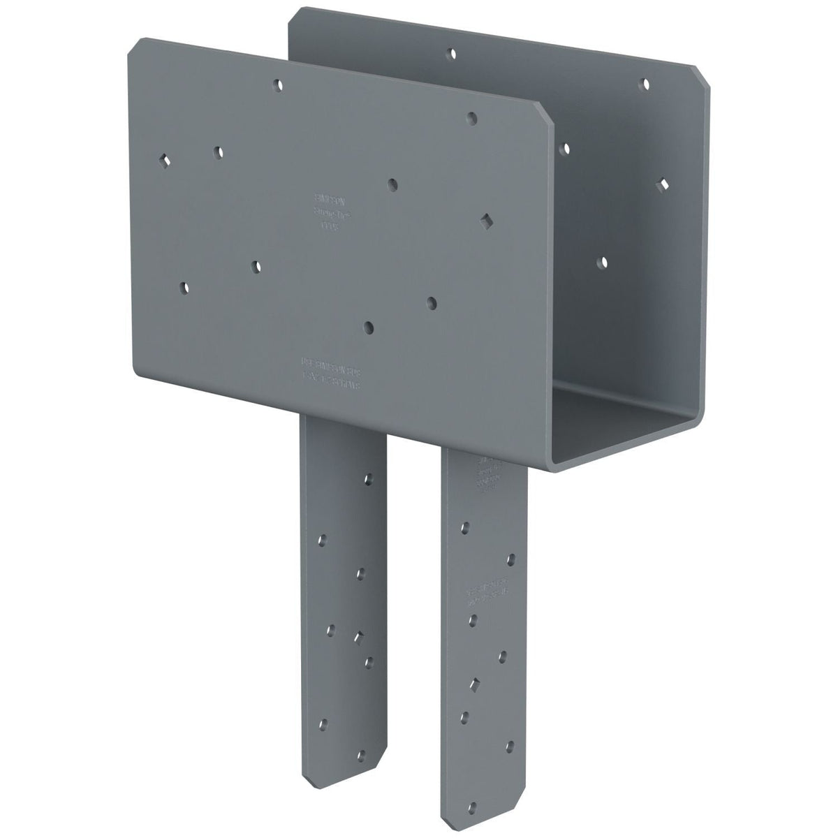 Simpson Strong-Tie CCQ4.62-3.62SDS CCQ Column Cap for Triple-2x Beam, 4x Post with Strong-Drive SDS Screws