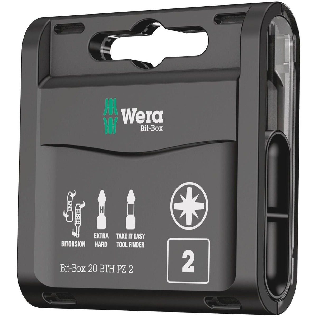 Wera Bit-Box 20 Bth Pz, Pz 2x25-mm., 20-Pieces