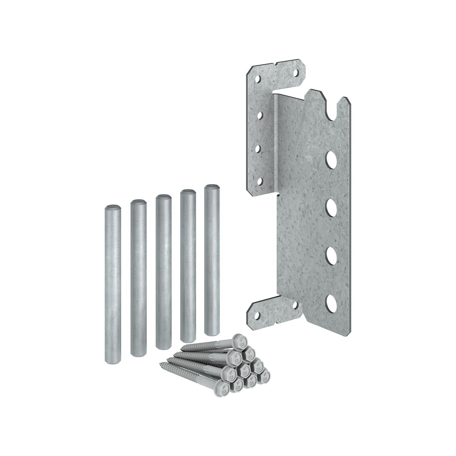 Simpson Strong-Tie CJT5ZL CJTZ 12-Gauge ZMAX Galvanized Concealed Joist Tie with (5) Long Pins