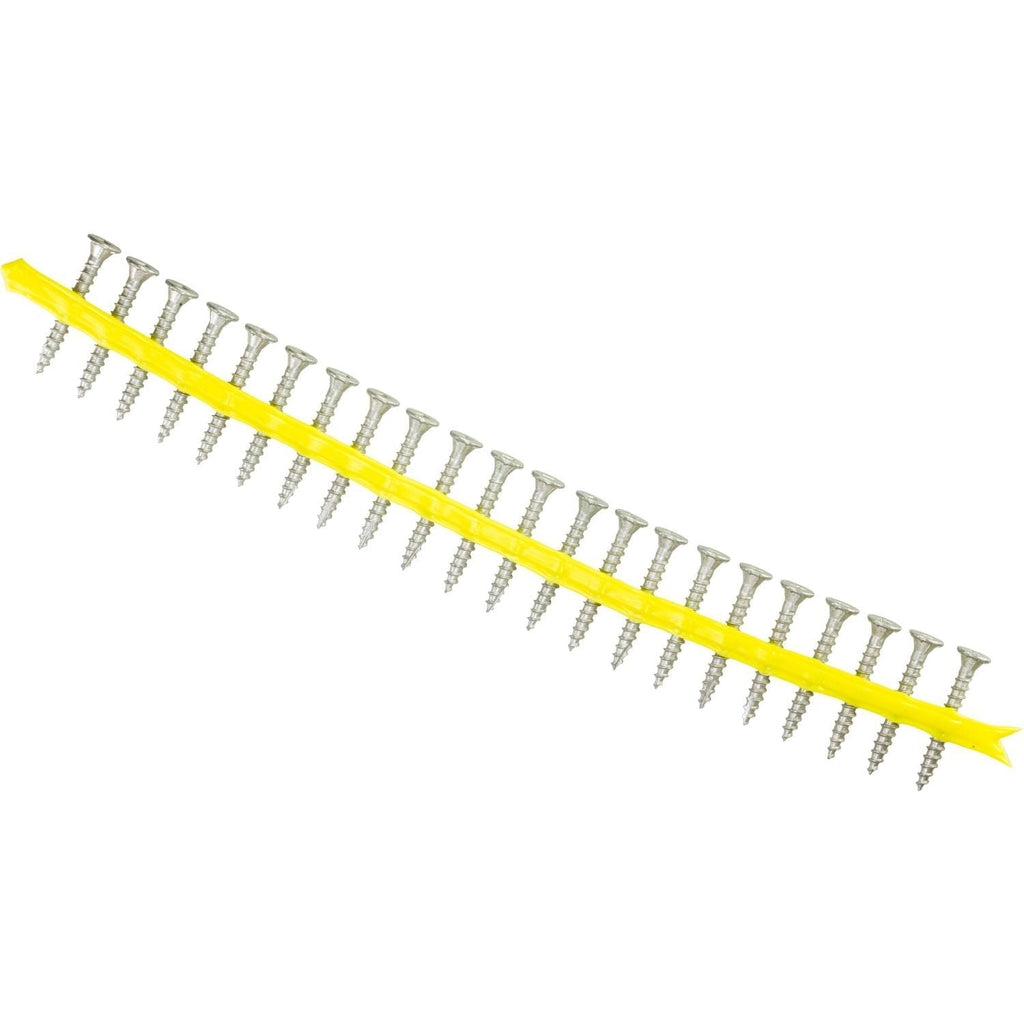 Simpson Strong-Tie CB3BLG158S CB3BLG Fiber-Cement Board Screw (Collated), #10 x 1-5/8-in. #3 SQU, 1500-Pack
