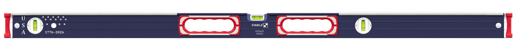 Stabila Limited Edition Patriotic Type 196 Heavy Duty Mason 24-in. and 48-in. Level Set (36250)