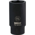 DEWALT 1/2-in. Drive 1-1/8-in. 6-Point Deep Impact Socket, SAE (DWMT74659OSP)