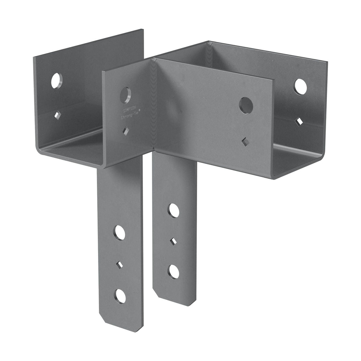 Simpson Strong-Tie ECCLR444 ECCLL L-Shape End Column Cap for 4x Beams, 4x Post, Skewed Right