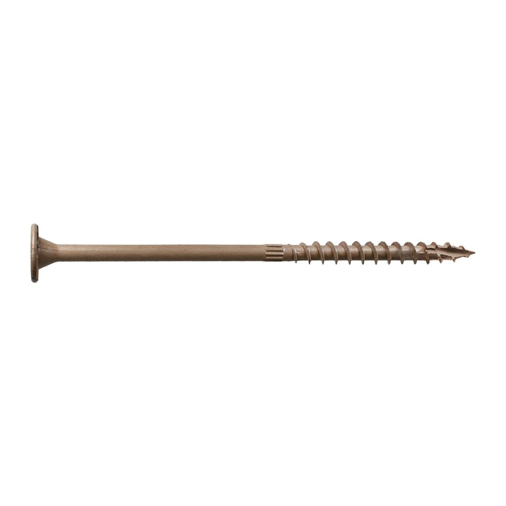 Simpson Strong-Tie SDWS22600DBMB Strong-Drive SDWS TIMBER Screw (Exterior Grade), 0.220-in. x 6-in. T40, Tan, 250-Pack