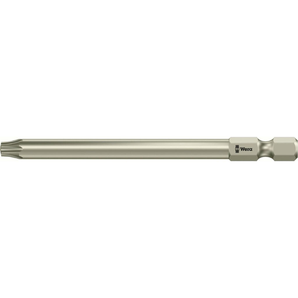 Wera 3867/4 Torx Bo Bit With Bore Hole, Stainless, Torx 25x89-mm.