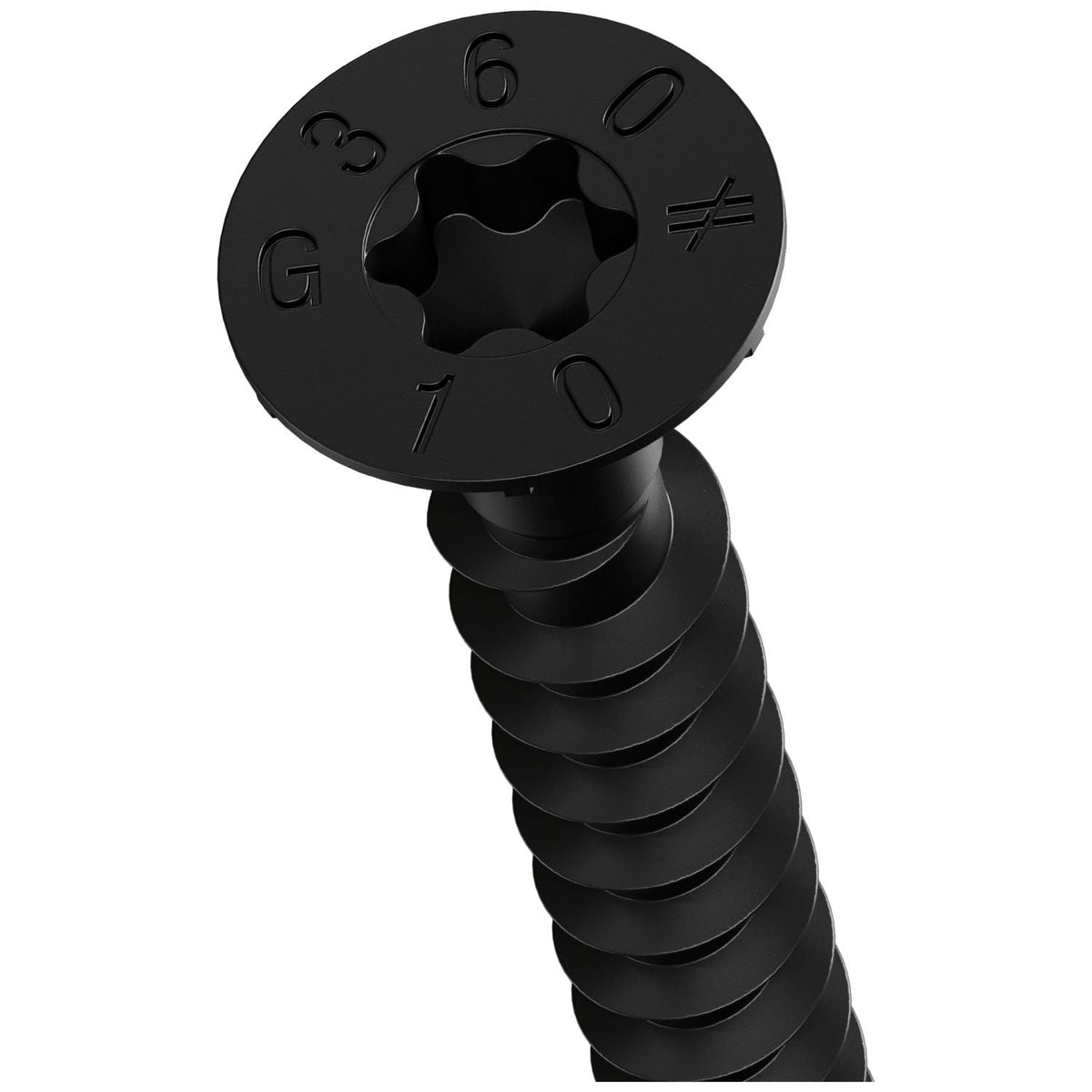Simpson Strong-Tie SDCF10X360-R25 Strong-Drive SDCF TIMBER-CF Screw, 0.390-in. x 14-in. T50, E-Coat, 25-Pack