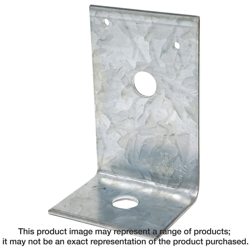 Simpson Strong-Tie A24 2-in. x 3-7/8-in. x 2-1/2-in. Galvanized Angle