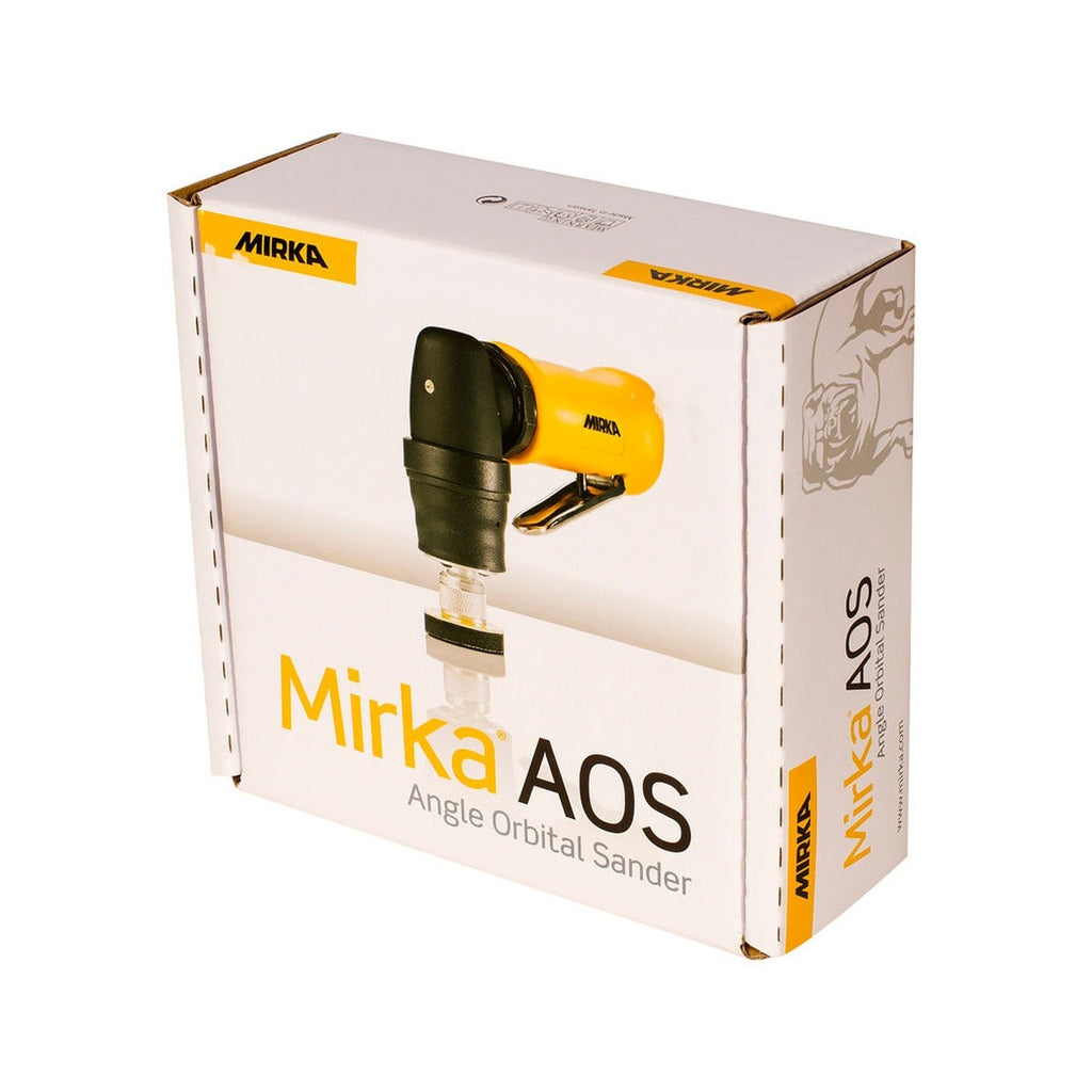Mirka AOS 1.25-in. Pneumatic Angled Orbital Sander with 3mm Orbit for Spot Repair (MAOS130)