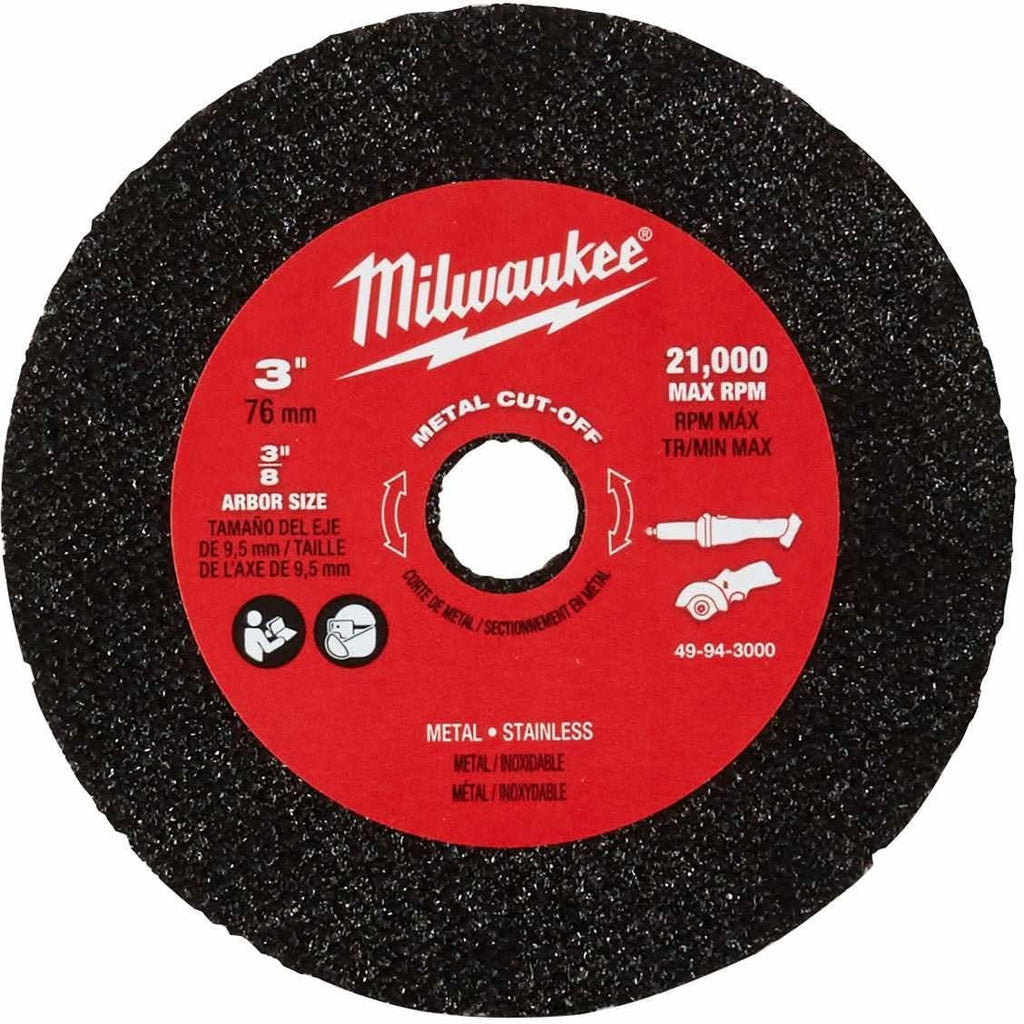 Milwaukee 2522-21XC M12 FUEL 3 in. Compact Cut Off Tool 4.0Ah Kit w/ 3-Pack Blades