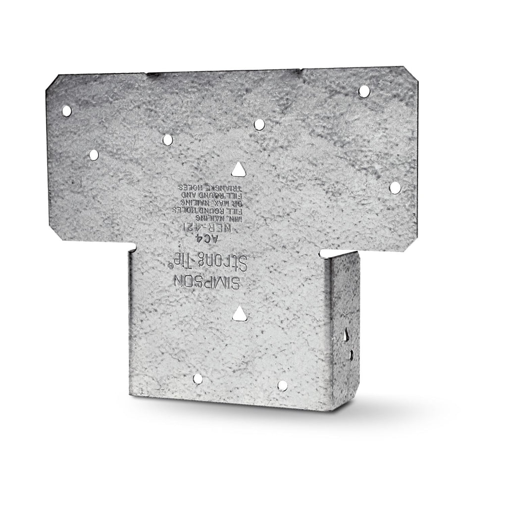 Simpson Strong-Tie AC4Z AC ZMAX Galvanized Adjustable Post Cap for 4x