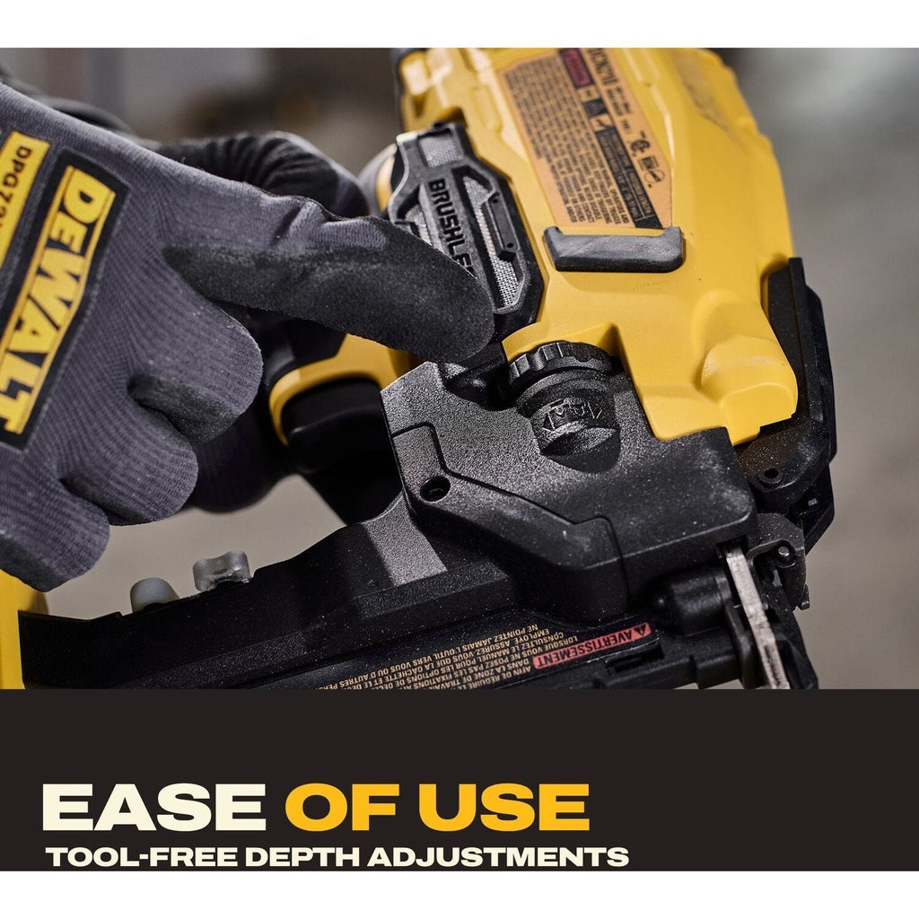 DeWALT DCN210E1 20V MAX XR 18Ga Brad Nailer Powerstack 1.7Ah Kit