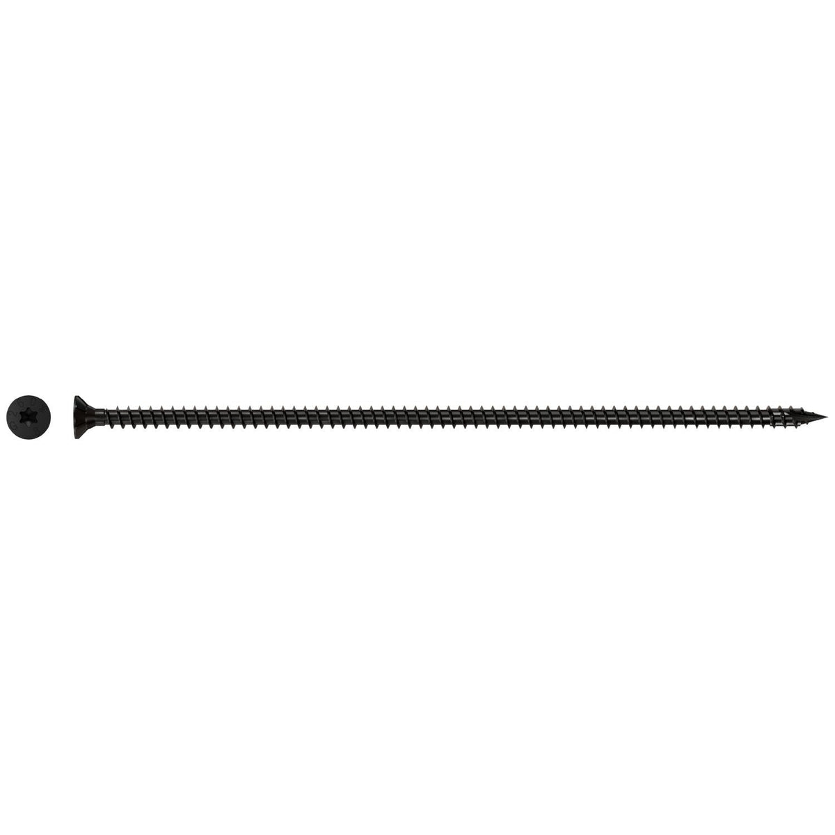 Simpson Strong-Tie SDCF8X260-R50 Strong-Drive SDCF TIMBER-CF Screw, 0.315-in. x 10-1/4-in. T40, E-Coat, 50-Pack