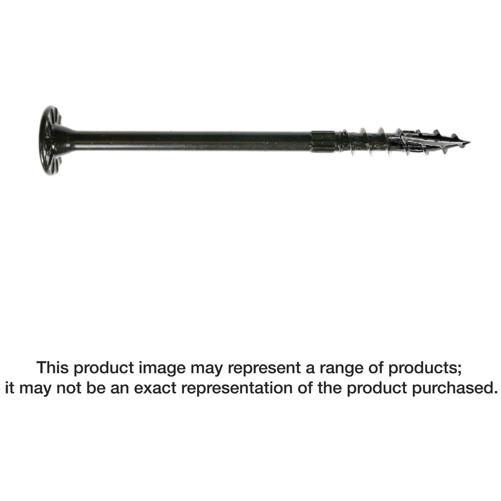 Simpson Strong-Tie SDW22438 Strong-Drive SDW TRUSS-PLY Screw, .220-in. x 4-3/8-in. T40 6-Lobe E-coat, 600-Pack