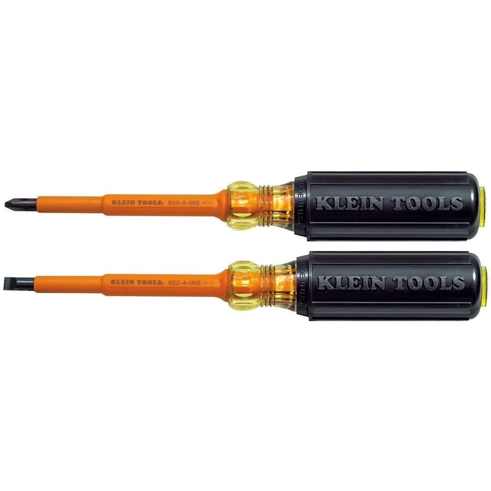 Klein 33532-INS 2-Piece Cushion-Grip Insulated Screwdriver Set