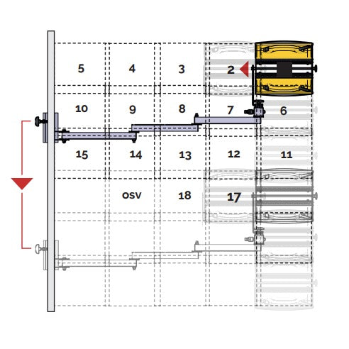 Speedheater Flexi Arm & Facade Bracket for IR Paint Removers