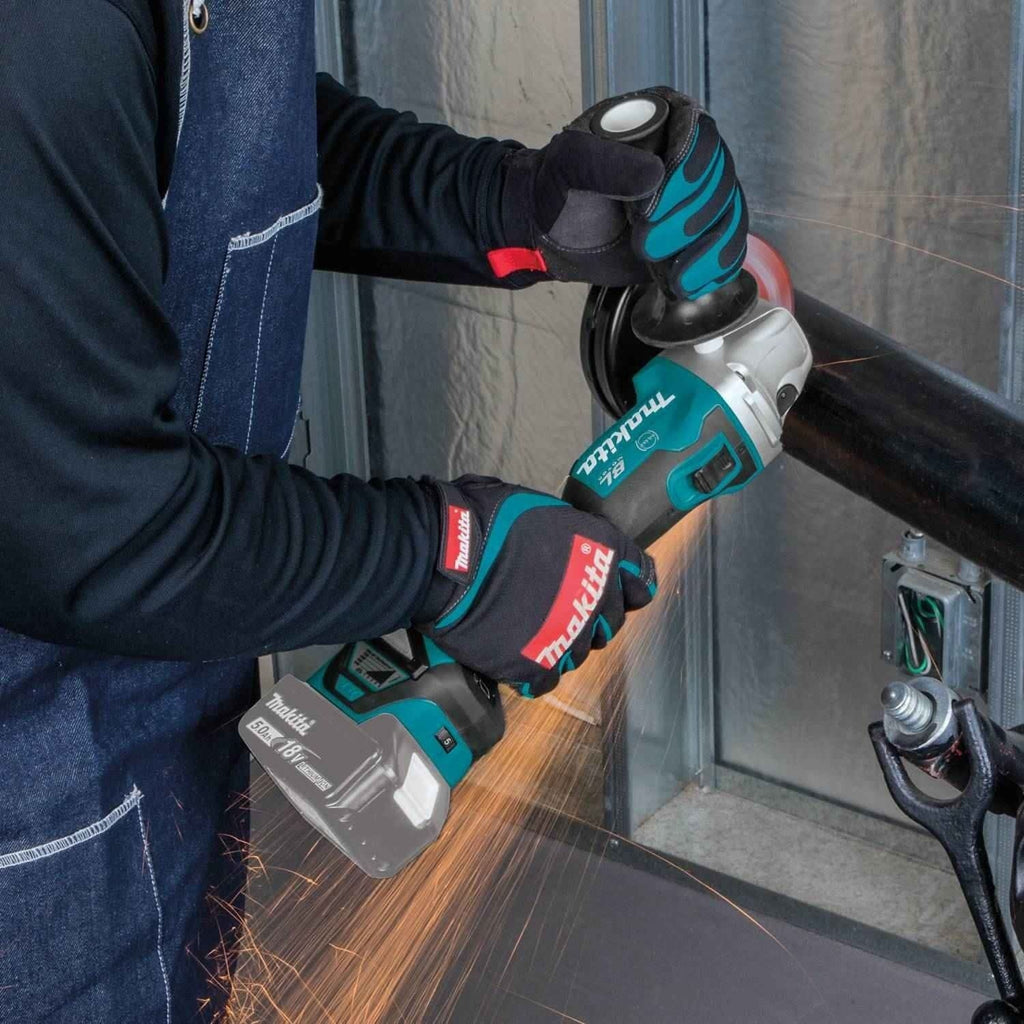 Makita XAG16Z 18V LXT Lithium-Ion Brushless Cordless 4-1/2"Â / 5" Cut-Off/Angle Grinder, with Electric Brake, Tool Only