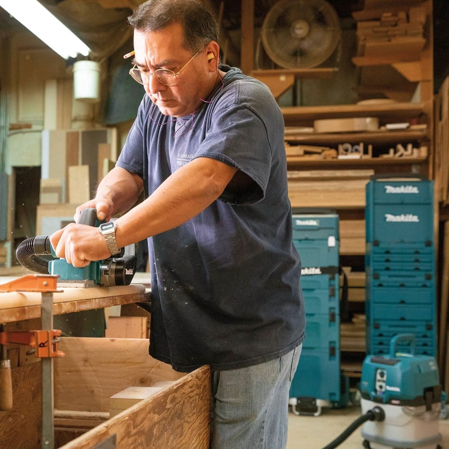 Makita GPK01Z 40V max XGT Brushless Cordless 3-1/4" Planer, AWS Capable, Tool Only