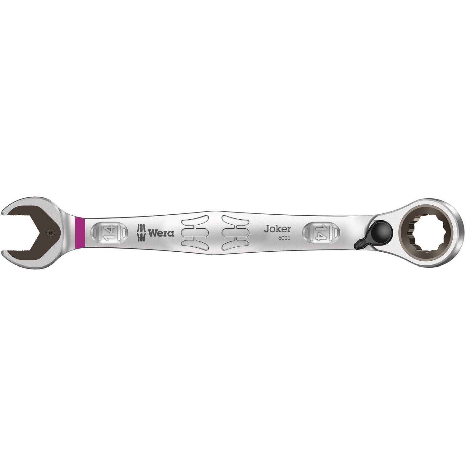 Wera 6001 Joker Switch Ratcheting Combination Wrench, With Switch Lever, 14x187-mm.