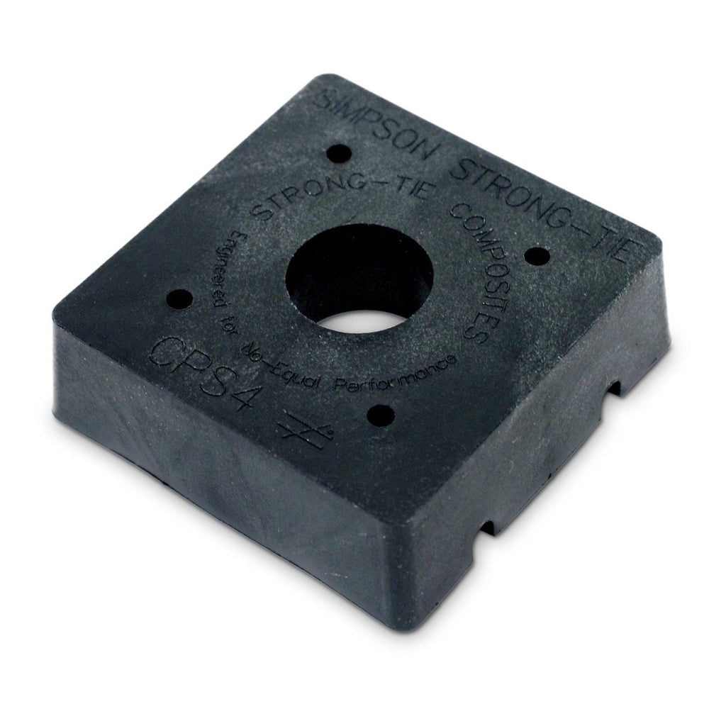 Simpson Strong-Tie CPS4-R CPS Composite Plastic Standoff for 4x4