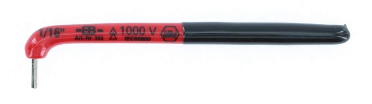 Wiha 13670 Insulated Inch Hex L-Key 1/16"