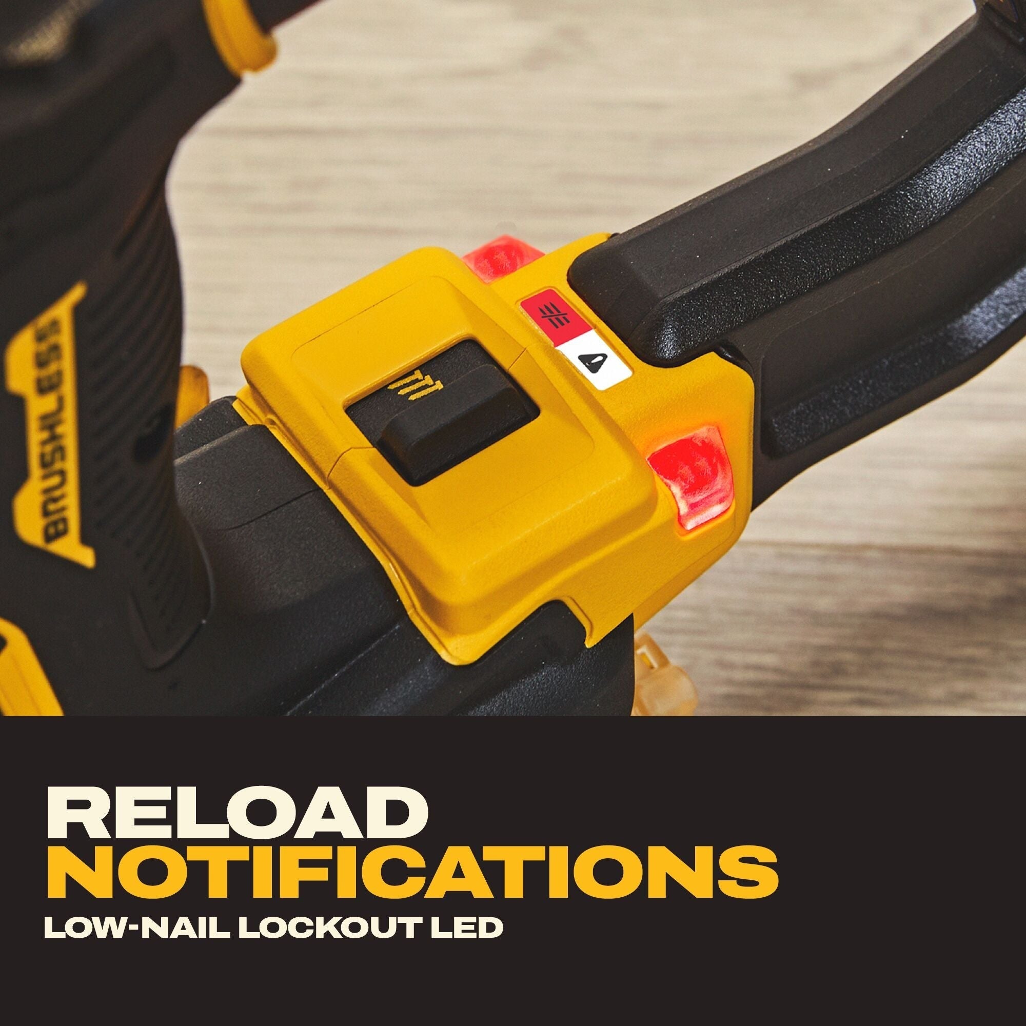 DEWALT 20V MAX* XR Cordless 16GA Straight Finish Nailer, Tool Only (DCN220B)