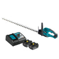 Makita XHU10Z 18V LXT Lithium-Ion Cordless 24" Hedge Trimmer w/ (2) 4.0Ah Battery Starter Kit