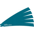 Makita E-26244 10-1/4-in. Curved Metal Pipe Cutting Recipro Saw Blade, 8-TPI, 5-Pack, GRJ03
