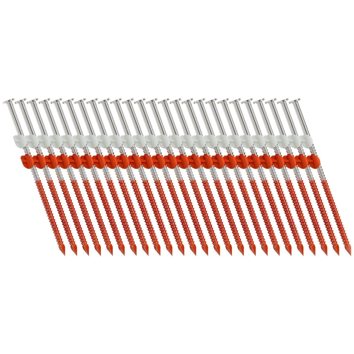 Simpson Strong-Tie T10A350CNB 20°–22° Plastic Strip, Full Round Head, Ring-Shank Nail, 3-1/2-in. x .131-in. Type 316, 4000-Pack