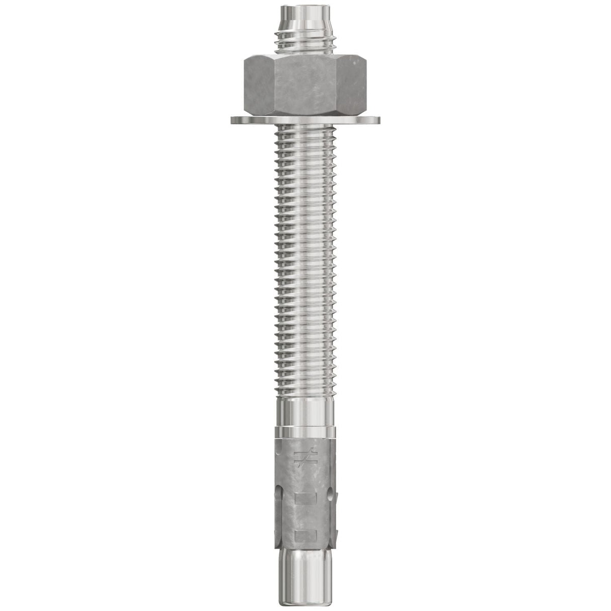 Simpson Strong-Tie STB2-62600S4F20 Strong-Bolt 2, 5/8-in. x 6-in. Type 304 Stainless-Steel Wedge Anchor, Fully Assembled, 20-Pack