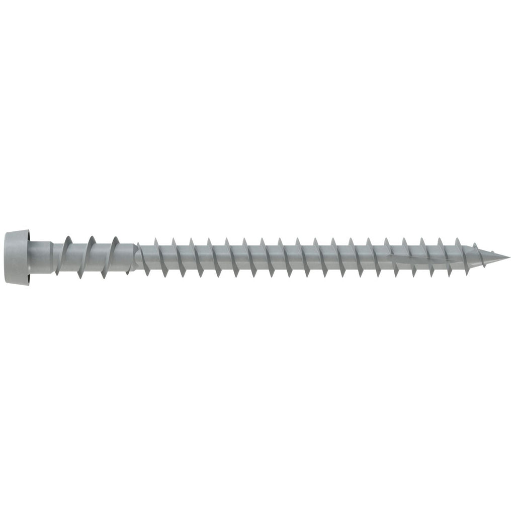Simpson Strong-Tie DCU238SGR Deck-Drive DCU COMPOSITE Screw (Collated), #10 x 2-3/8-in. Quik Guard Gray, 1000-Pack