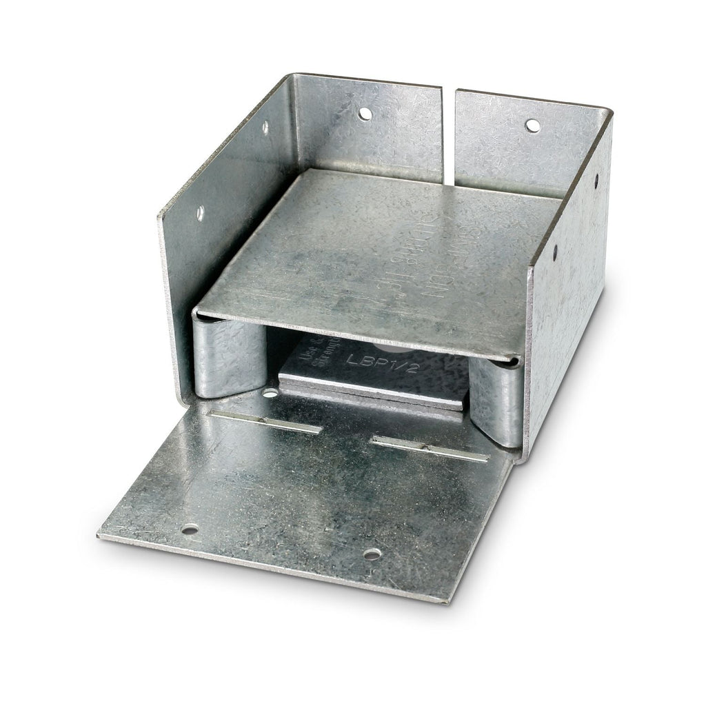 Simpson Strong-Tie ABW44RZ ABW ZMAX Galvanized Adjustable Post Base for 4x4 Rough