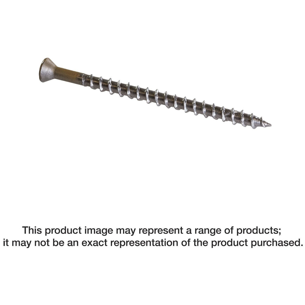 Simpson Strong-Tie DTH212S305GR03 Trim-Head Screw, Sharp Point (Collated), #7 x 2-1/2-in. #2 Square Type 305 Gray 03, 1000-Pack