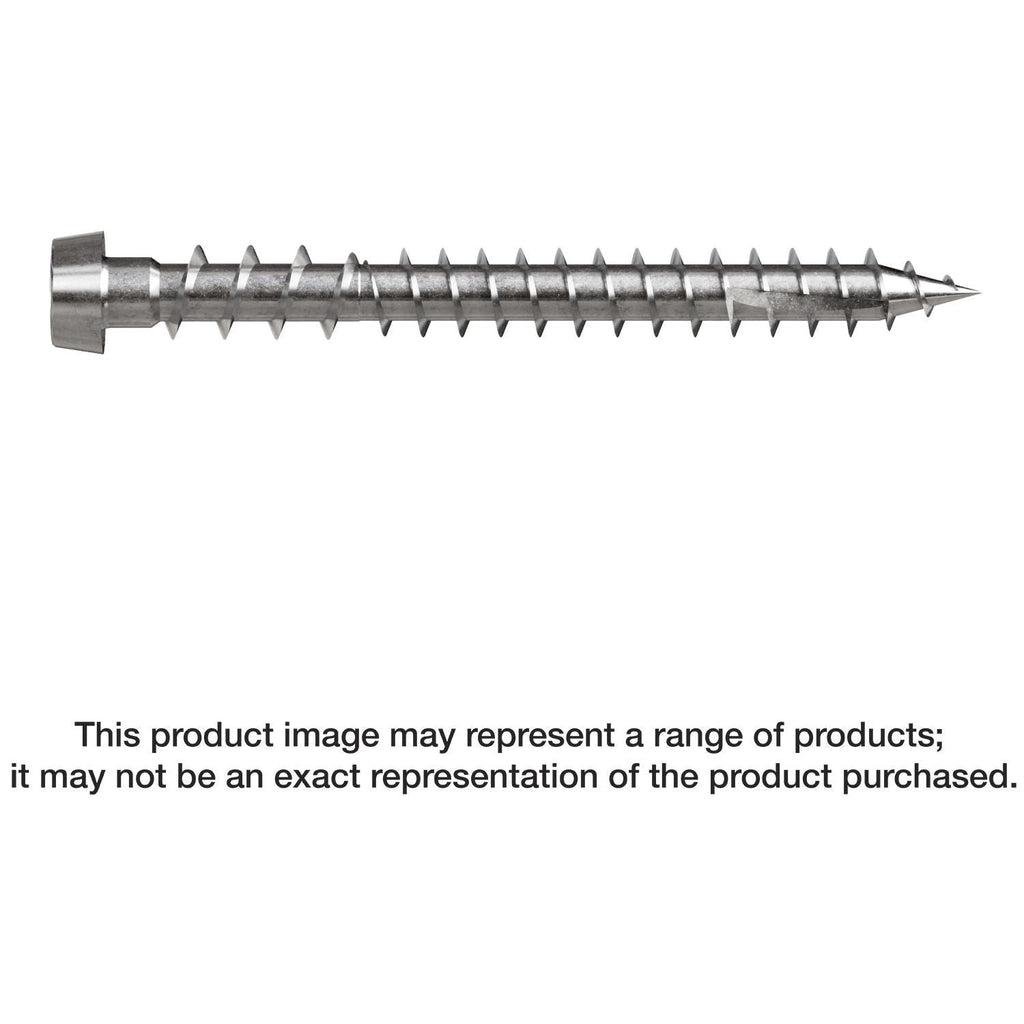 Simpson Strong-Tie DCU2C316 Deck-Drive DCU COMPOSITE Screw, #10 x 2-in. T20, Type 316, 70-Pack