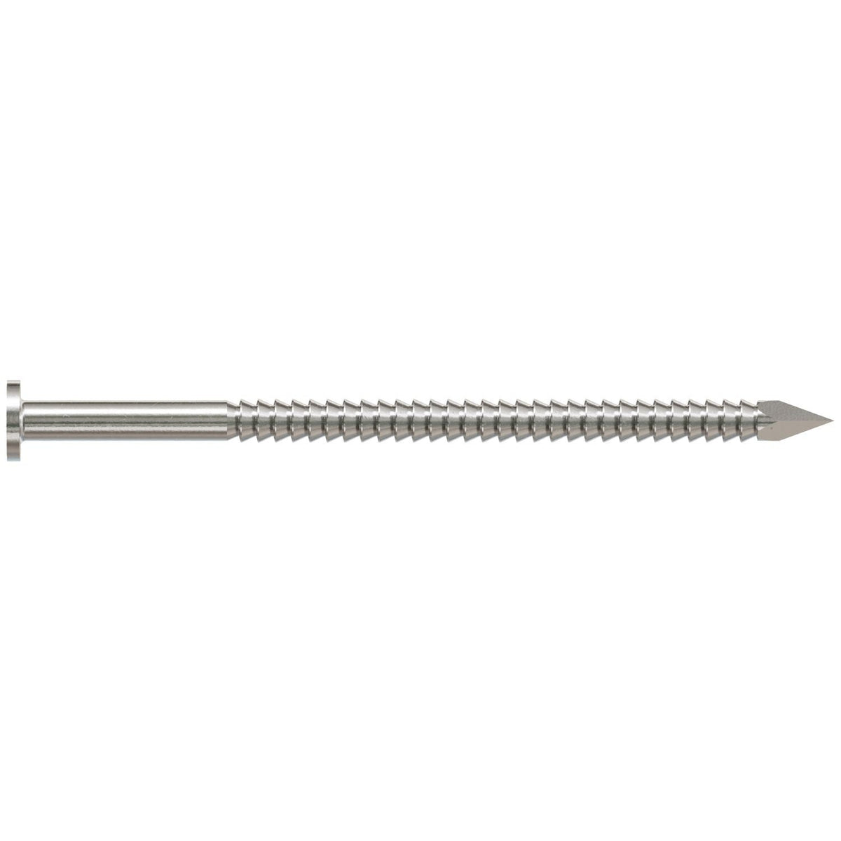 Simpson Strong-Tie S10ACN1 Common Nail, Annular Ring Shank, 3-in. x .148-in. Type 304 Stainless Steel, 1-lb.