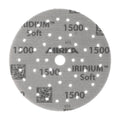 Mirka Iridium Soft 6-in. 400 Grit Grip Multifit Sanding Discs for Dust-Free Dry Sanding (24-6MF-400)