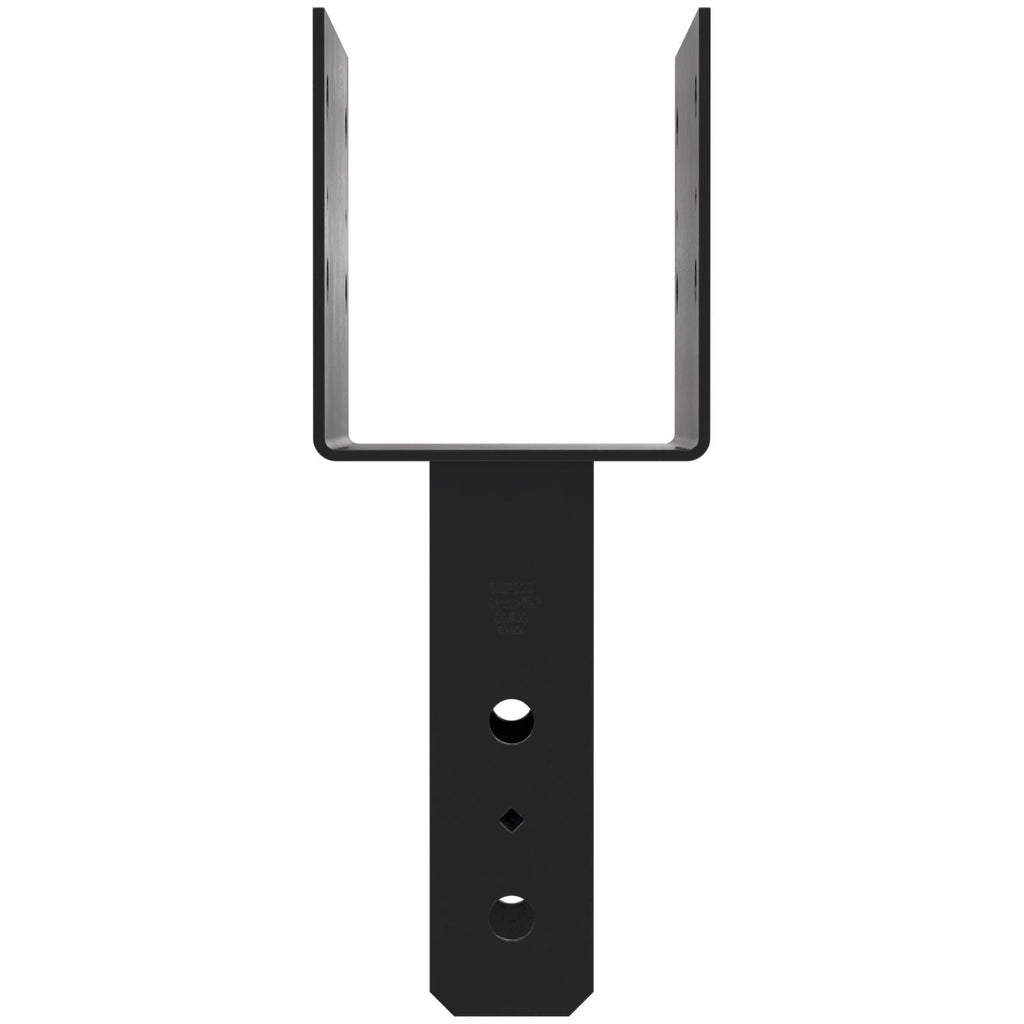 Simpson Strong-Tie CC66PC CCPC Black Powder-Coated Column Cap for 6x Beam, 6x Post