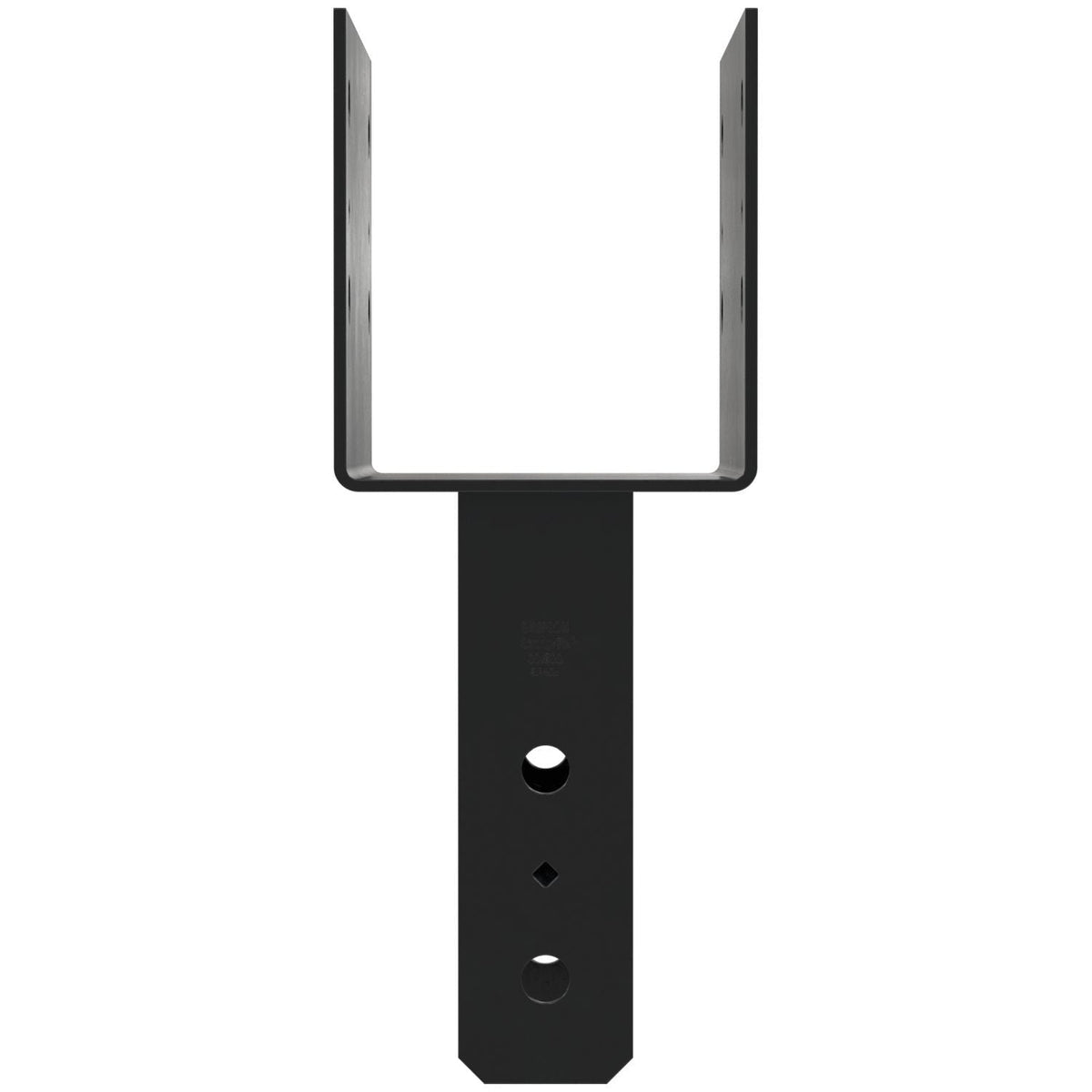 Simpson Strong-Tie CC66PC CCPC Black Powder-Coated Column Cap for 6x Beam, 6x Post
