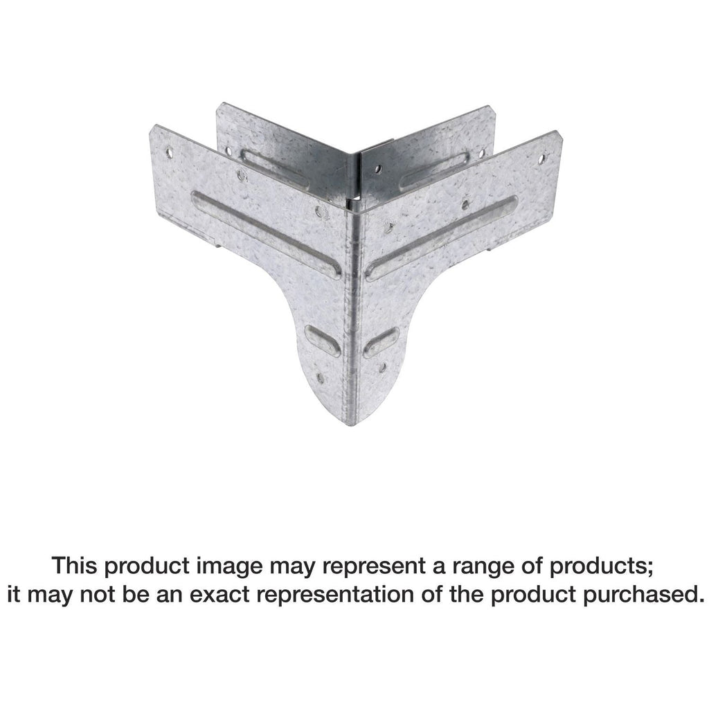 Simpson Strong-Tie RTC44 RTC 14-Gauge ZMAX Galvanized Rigid Tie Corner for 4x, 4x4 Post